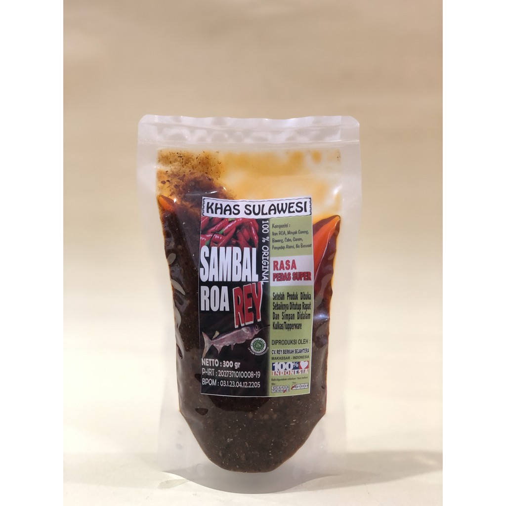 Rey ROA SAMBAL TYPICAL SULAWESI | Shopee Singapore