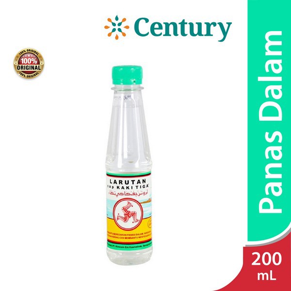 Kaki Tiga Pet 200 ML/Larutan penyegar/Meredakan panas dalam