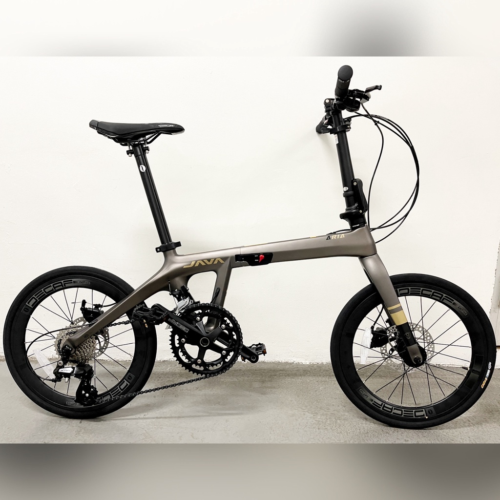 Java aria folding clearance bike