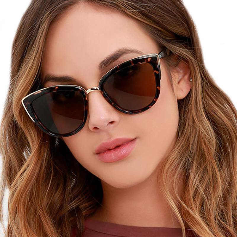 Womens Vintage Sunglasses Ladies Retro Shades Summer Fashion Cat Eye Sun Glasses Shopee Singapore