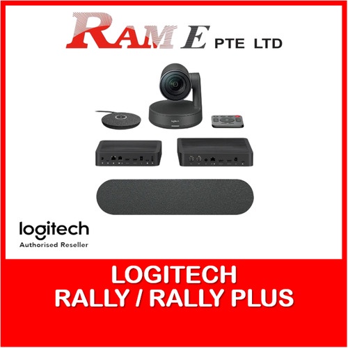 Logitech Rally Plus Premier Modular Video Conferencing System For Large ...