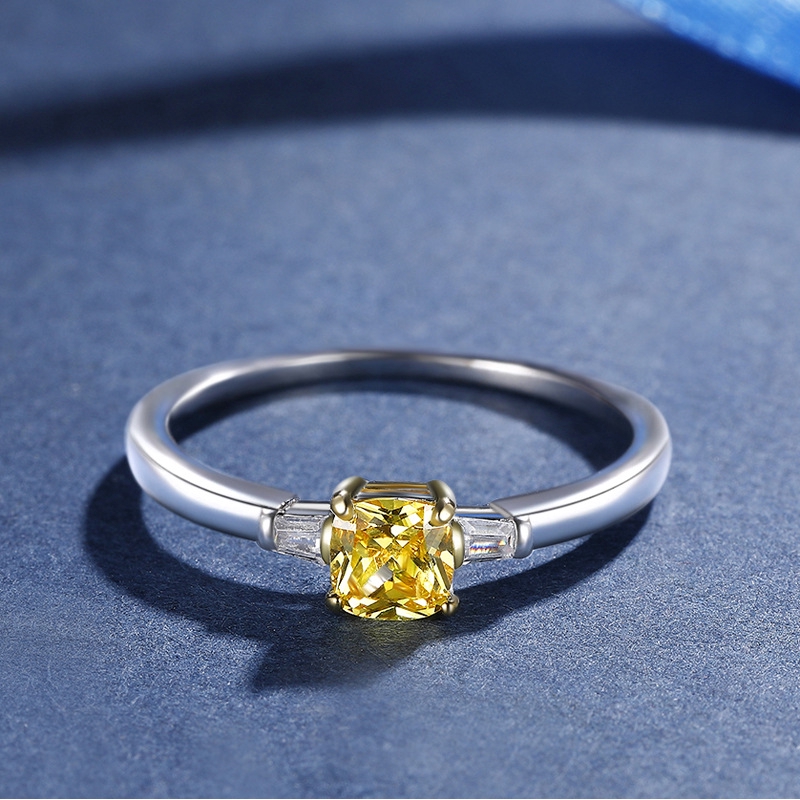 Real yellow sale topaz rings