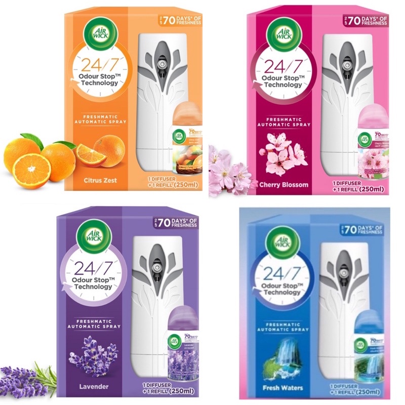 Air Wick Freshmatic Automatic Spray Starter Kit Shopee Singapore