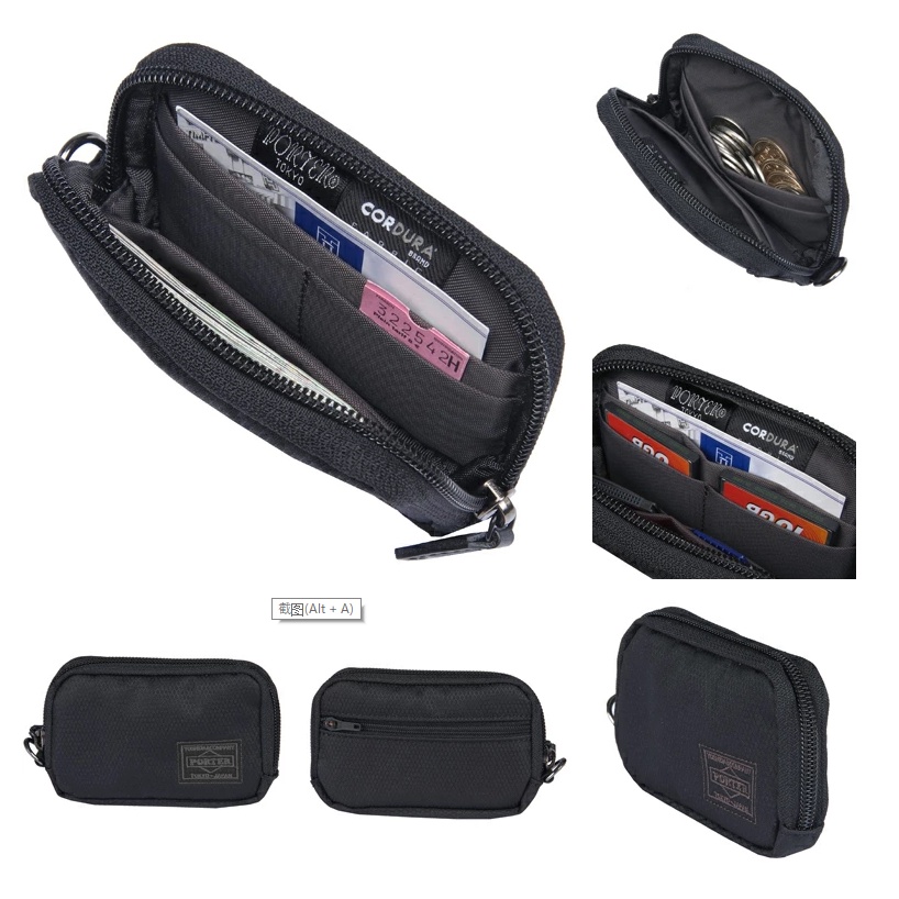 Yoshida Kaban Porter Dill Wallet Coin Case PORTER DILL Multi