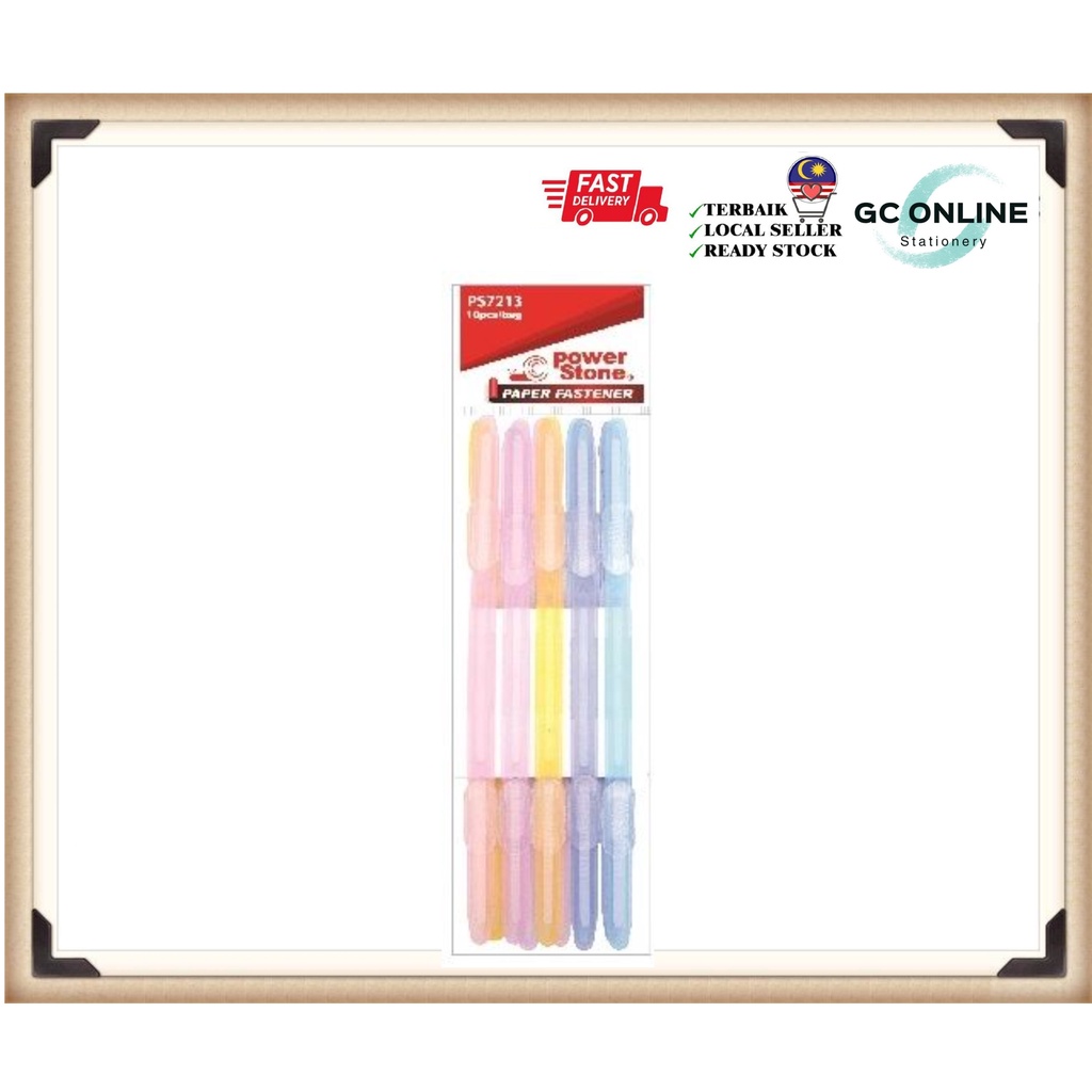 Power Stone PVC Plastic Fasteners Colourful 20cm (5pcs/Pack) | Shopee ...