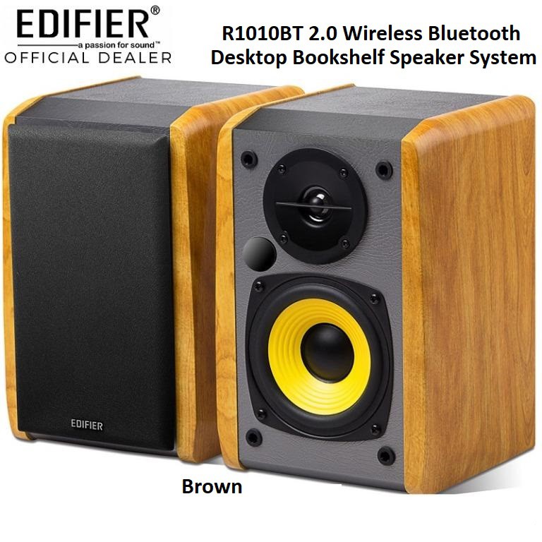 Edifier R1010BT Wireless Bluetooth Desktop Bookshelf Speakers Shopee