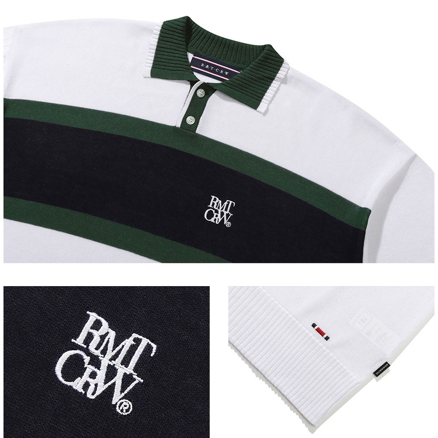 Romantic Crown RMTC Club Knit Polo T Shirts (2022 NEW)