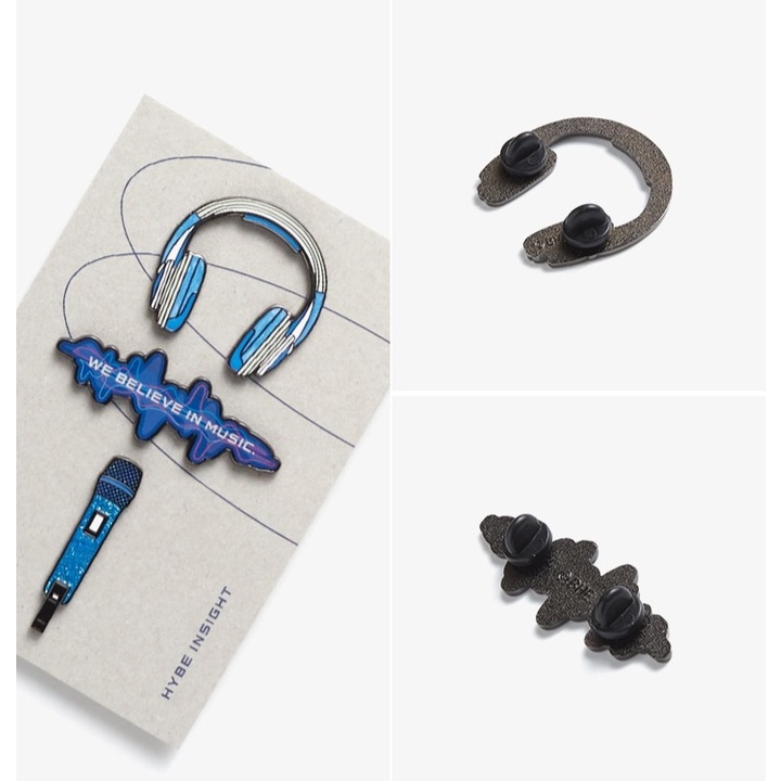 BTS HYBE INSIGHT museum official merch collection ] mic badge