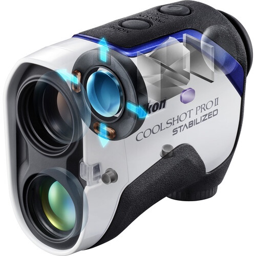 Nikon CoolShot Pro II Stabilized Laser Rangefinder 6x21 (BKA157YA