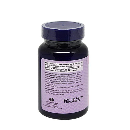 Wellness Echinacea + Vitamin C 30 Kapsul/Daya Tahan Tubuh/Imunitas/antioksidan/Mengatasi radang/Flu - Gambar 2