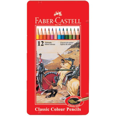 Faber-Castell Faber Oily Color Pencil 12 Colors * 115844 | Shopee Singapore