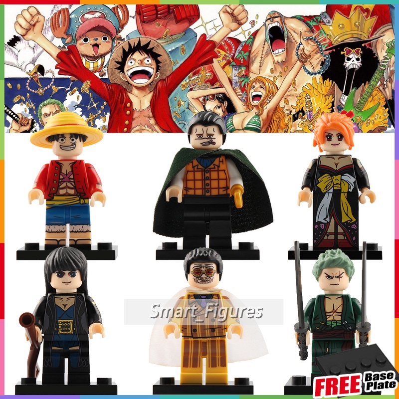 One Piece Set Of 8 Anime Figure New Plays With Lego Vietnam