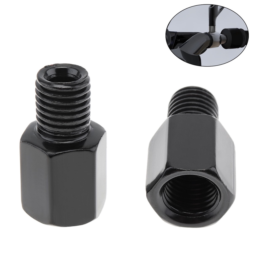 10mm to 10mm Motorcycle Rearview Mirror Screw Thread Adapter | Shopee ...