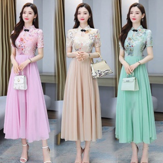 Elegant Party Dresses For Women 2023 Women's Spring Puff Sleeve Prom Casual  Long Dress Korean Fashion Women Evening Dress