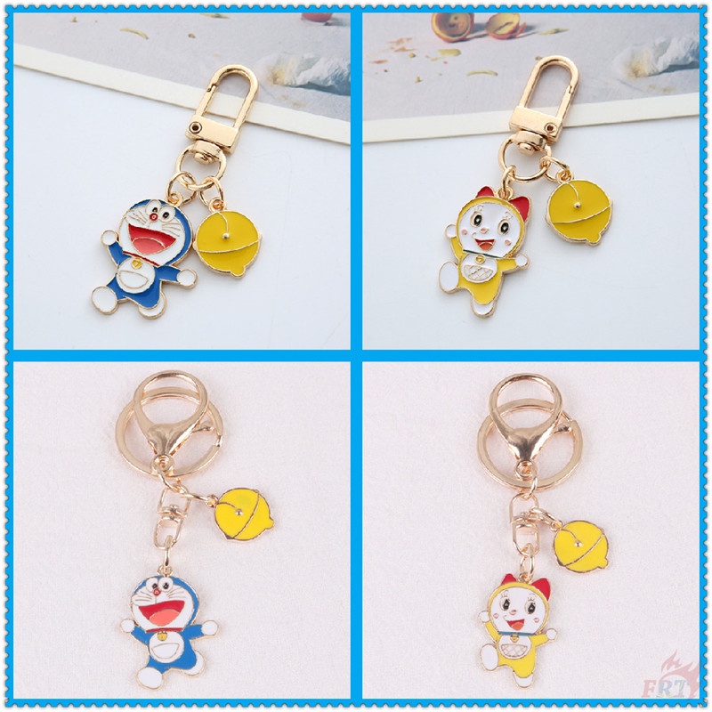 Doraemon & Dorami - Cartoon Characters Keychains 1Pc Fashion KeyRing ...