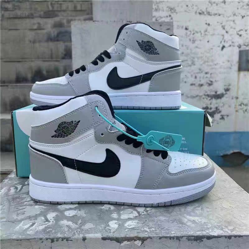 [Ready Stock] High Top Running Shoes Couple Shoes Women and Men's Sport