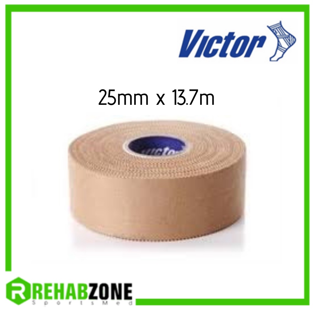 Victor 25mm x 13.7m Professional Rigid Strapping Sports Tape (Single