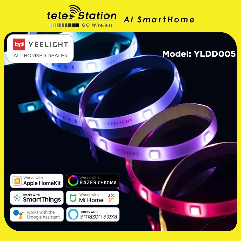 Yeelight Lightstrip Pro (2M) (Colour) /Extension (1M) - Wifi LED Strip ...