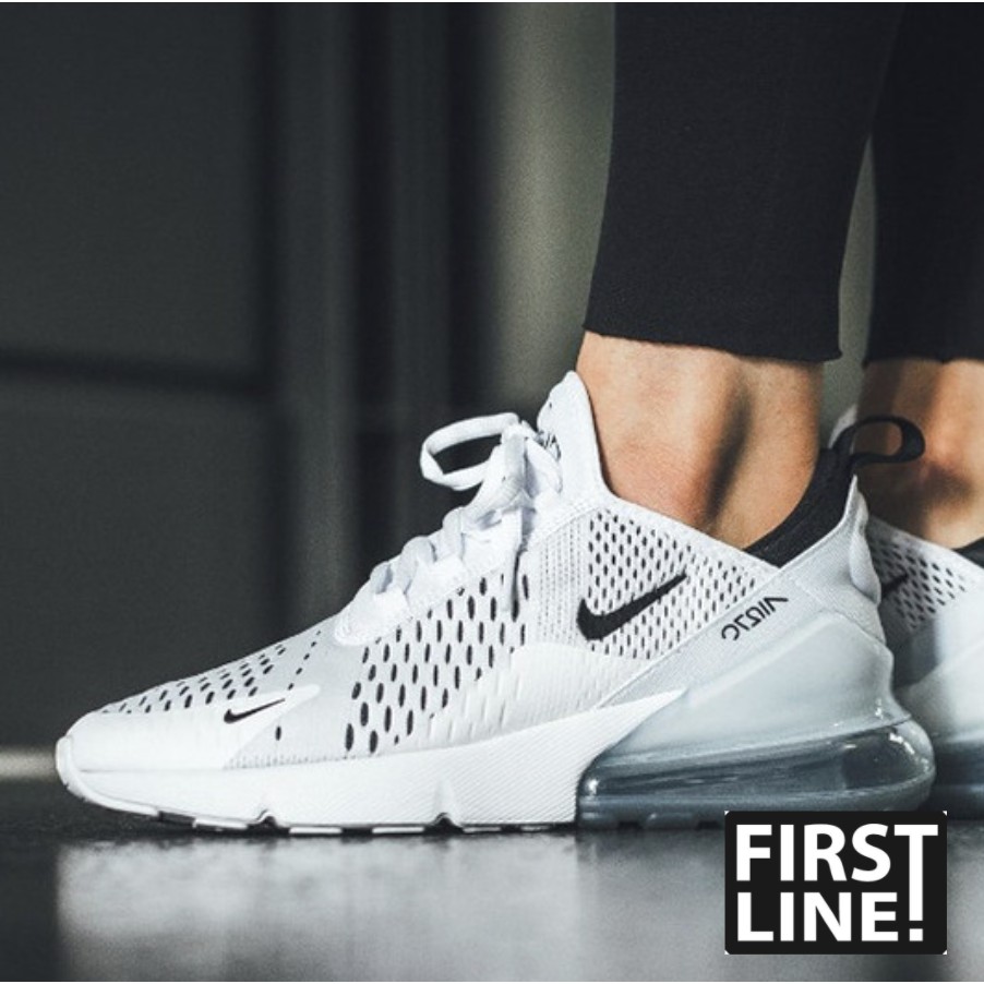 Nike 270 white on sale black