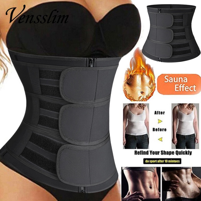 Women Waist Trainer Belt Waist Trimmer Slimming Belly Neoprene Body