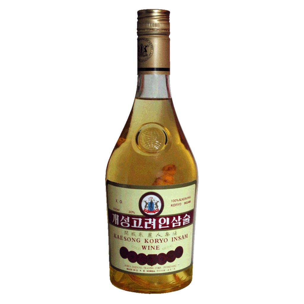 Kaesong Insam Korean Ginseng Wine 650Ml Benje Marketing Shopee Singapore