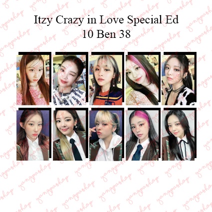 READY / SET] ITZY SPECIAL EDITION CRAZY IN LOVE ISJI PHOTOBOOK