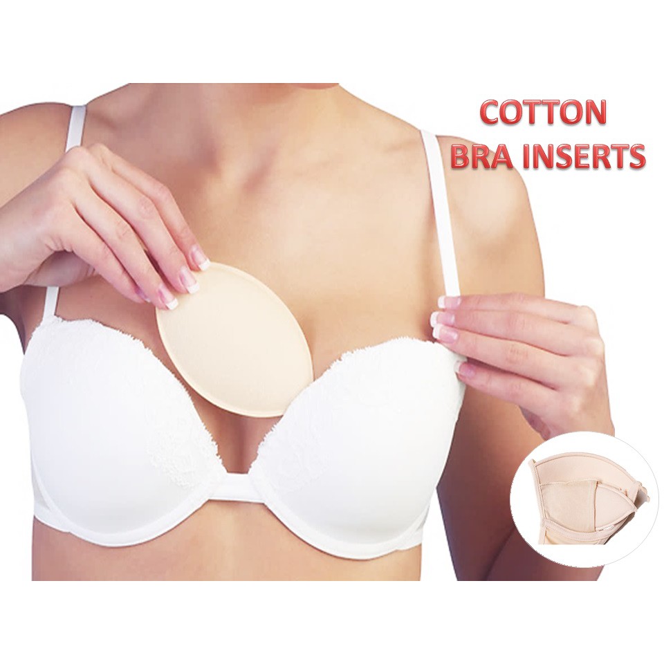 Cotton Bra Inserts - Buy 5 Get 1 Free