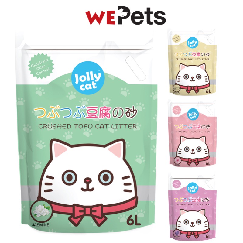 Jolly Cat Crushed Tofu Litter 6L Shopee Singapore