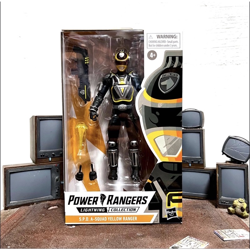 Hasbro Lightning Collection Power Rangers SPD A Squad Yellow | Shopee ...