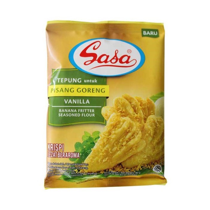 Sasa Tepung Goreng Pisang Vanilla 80 Gr