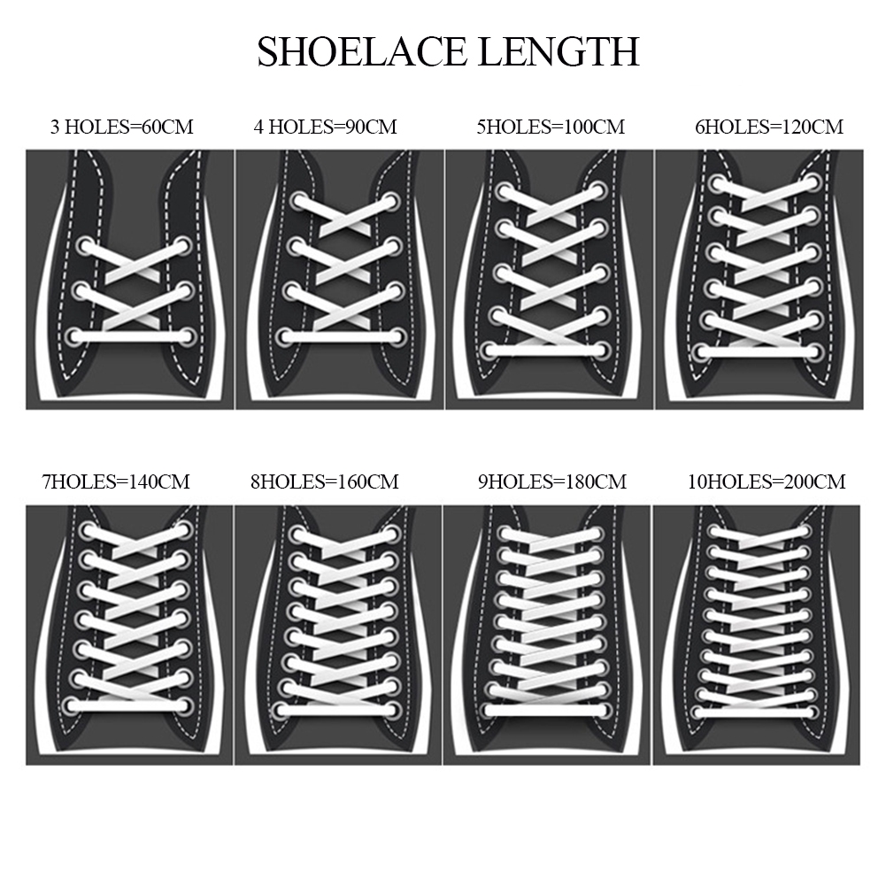 Shoelace length 4 holes deals