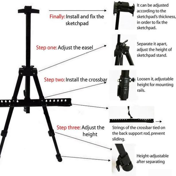 Standing Frame Portable - Tripod Frame (free Bag) | Shopee Singapore