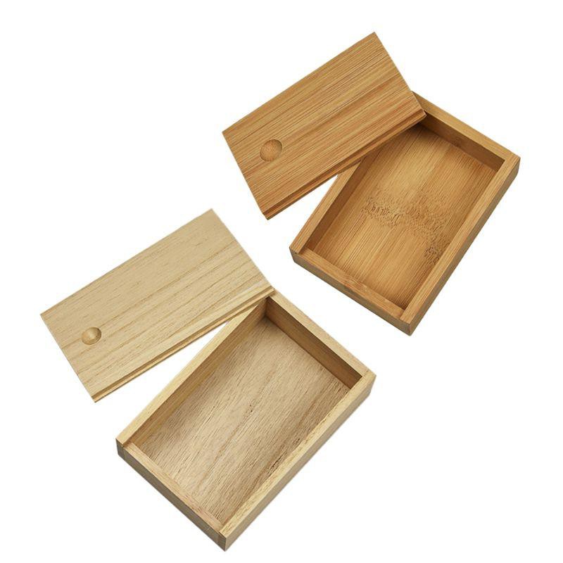 Bamboo Cards Storage Box Desktop Wooden Poker Playing Card Box Case Tarots  Box 