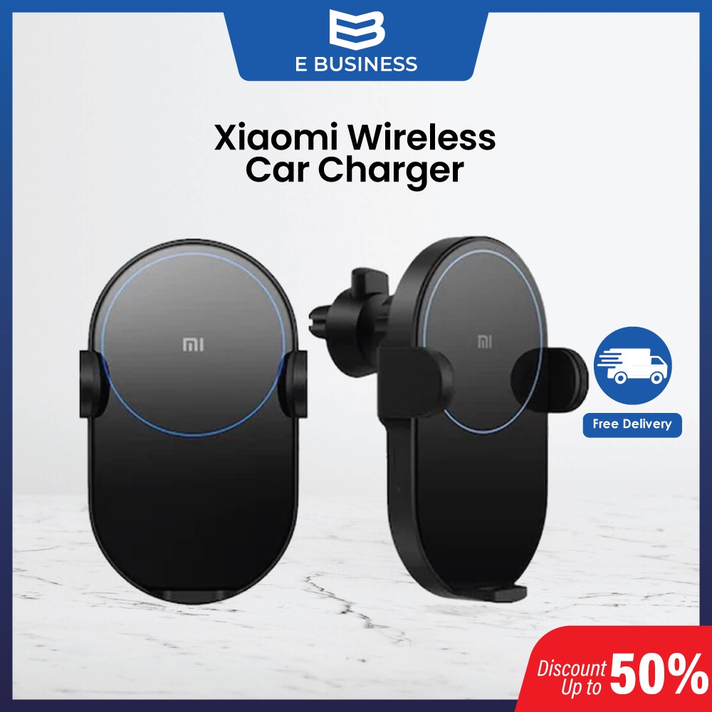 🇸🇬 Ebusiness 🔥1.1🔥 Xiaomi Wireless Car Charger 20W Intelligent Infrared