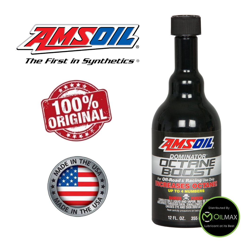 Amsoil DOMINATOR® Octane Boost 12oz (354ml) Shopee Singapore