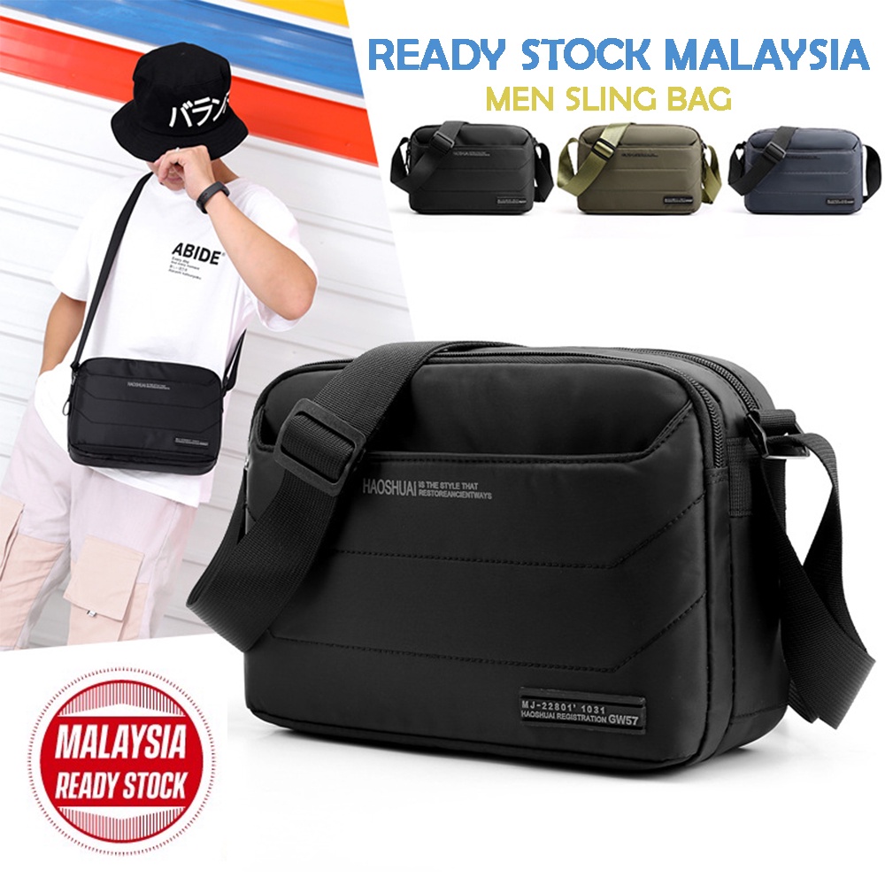 Sling Bag Men/Beg Silang Lelaki/Beg Lelaki Material Nylon Polyester (SL ...