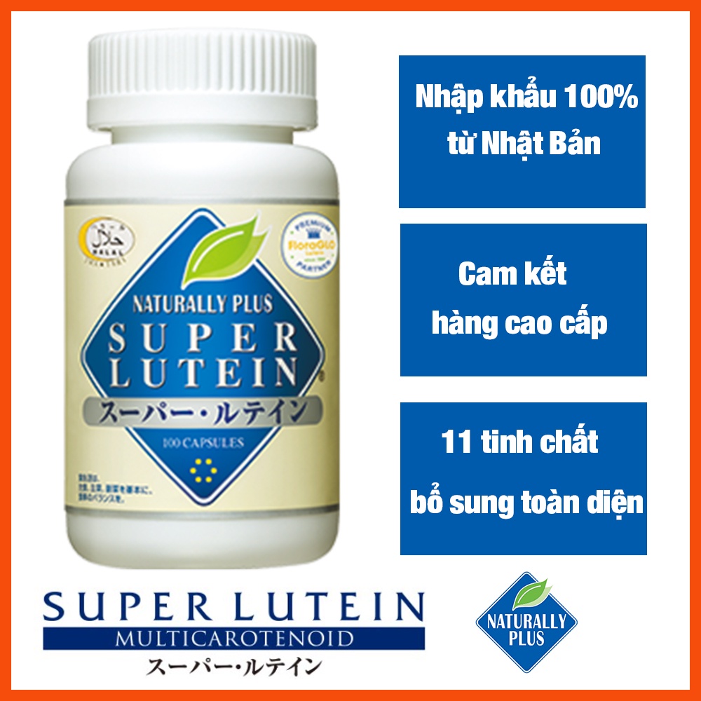 Izumio Super Lutein box of 100 capsules imported from Japan