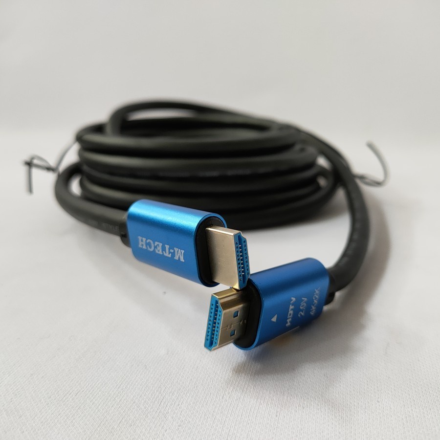 Cable HDMI 5M 4K ULTRA HD Premium V2.0 5Meter M-TECH Gold Plated ...