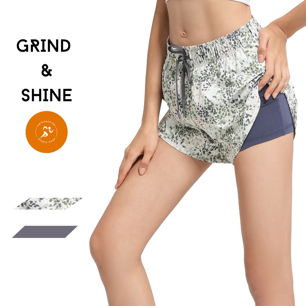 [SG READY STOCK] Premium Yoga shorts/Exercise pants for women by Grind and Shine