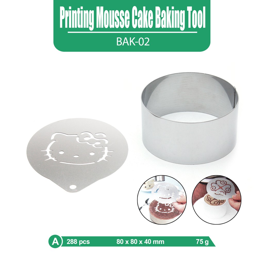 CaTalina Latte Art Tools Dekorasi Kue Kopi Latte Stainless - Gambar 4