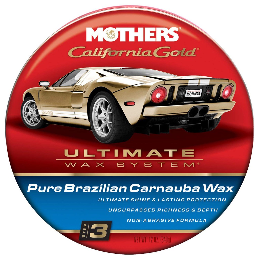 [Made In USA] Mothers California Gold Pure Brazilian Carnauba Wax Paste