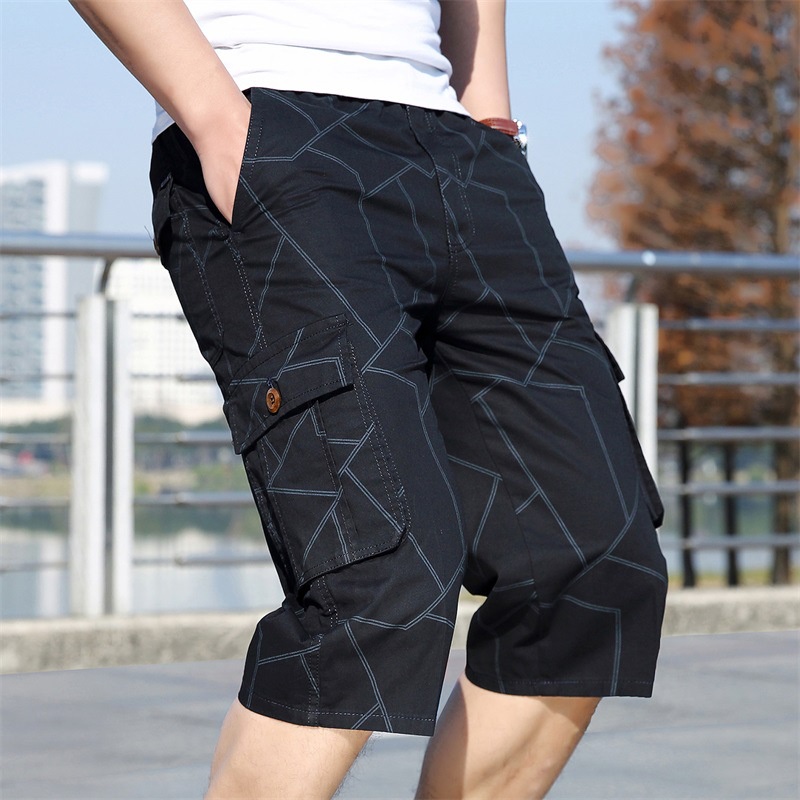 Mens cargo shorts on sale with phone pocket