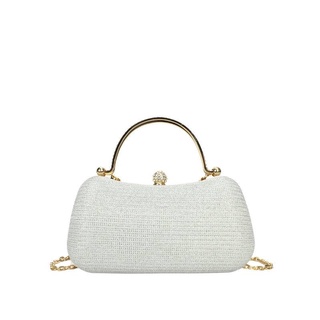 White 2025 evening handbags