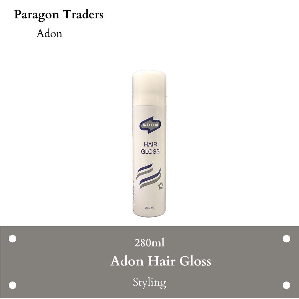 Adon Hair Gloss 280ml Shopee Singapore