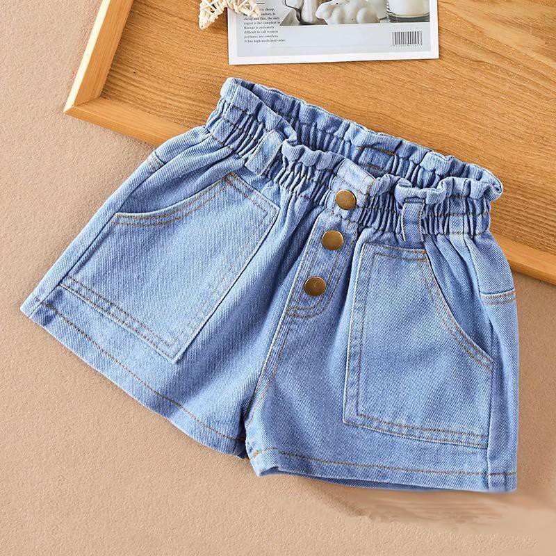 Girls high waisted hot sale denim shorts