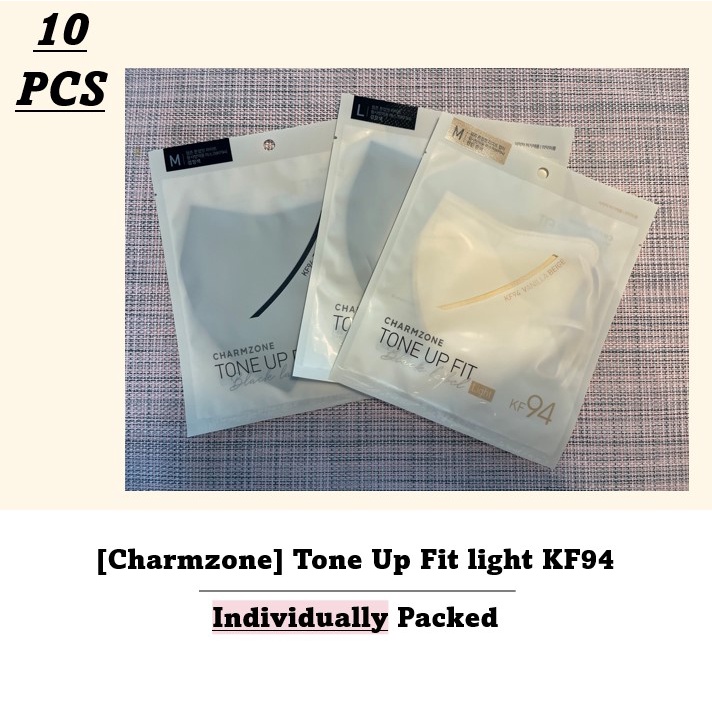 [Charmzone]5 PCS KAI Tone Up Fit Light Mask color mask light up color mask disposable korean