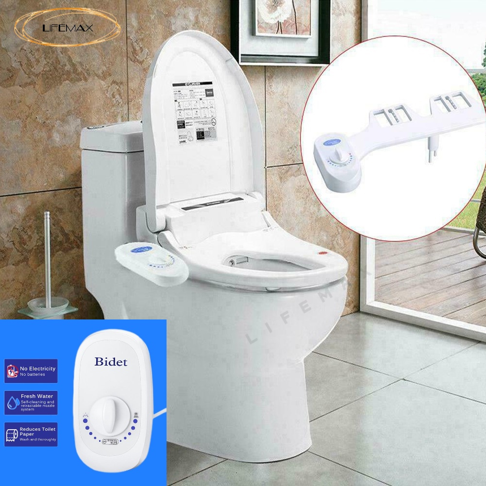 [SG Seller] The electric toilet seat bidet accessories double nozzle
