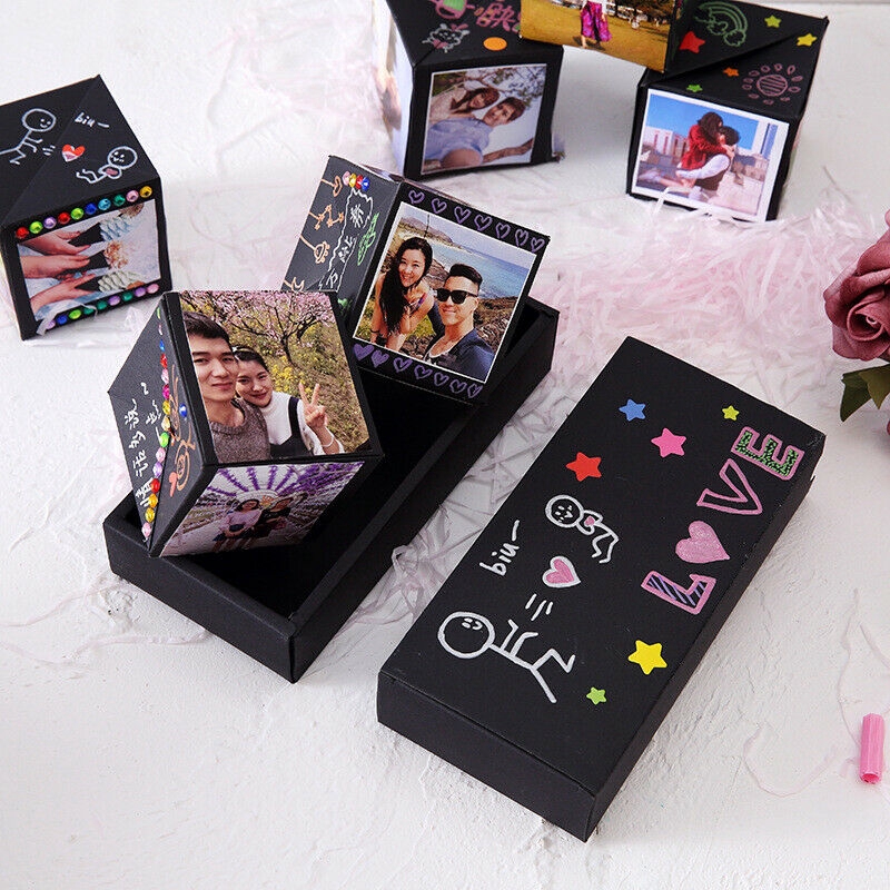 Creative Explosion Bouncing Box DIY Surprise Photo Boxes Creative ...