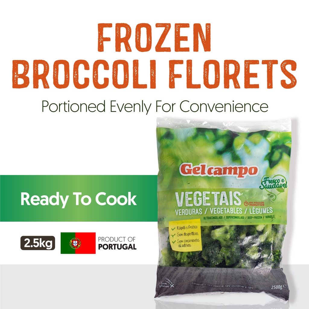 Florets　Gelcampo]　Shopee　Singapore　Broccoli　2.5kg
