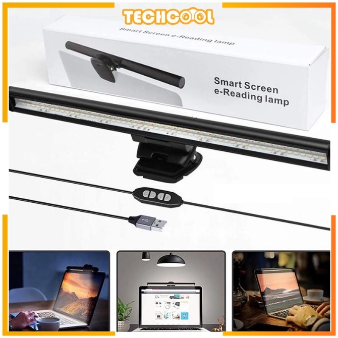 Smart Screen LED Bar Desk Lamp PC Computer Laptop Screen Hanging Light ...